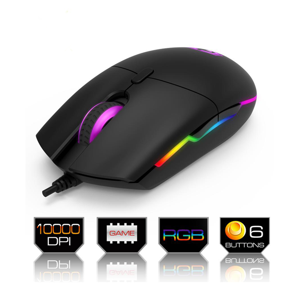 Delux M630 Rgb 6 Button Gaming Mouse