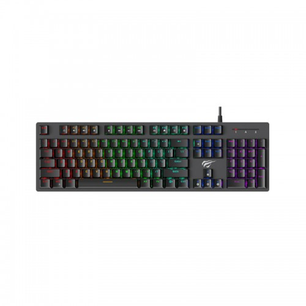Havit KB858L Backlit Multi-Function Mechanical Gaming Keyboard