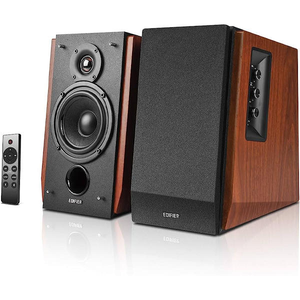 Edifier R1700BTS Active 2.0 Bluetooth Bookshelf Speaker -Brown