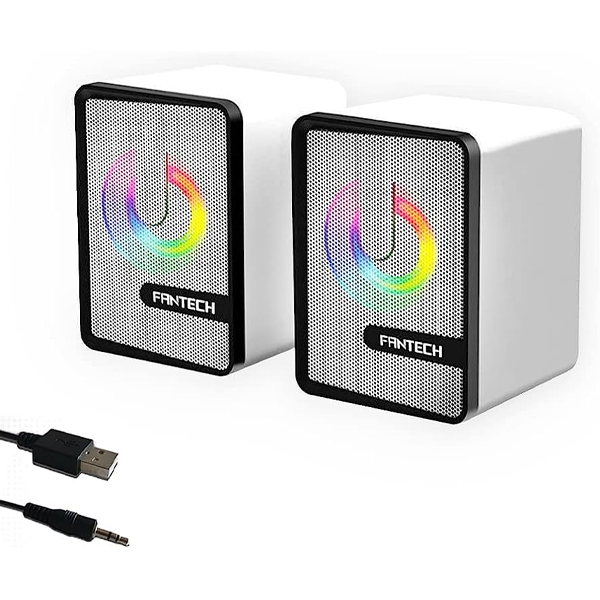 Fantech GS203 Space Edition 2.0 USB Speaker white