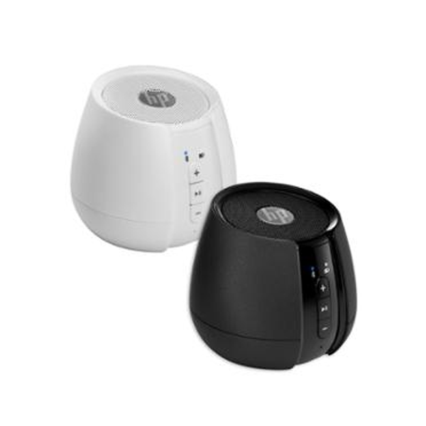 HP S6500 Black and White Bluetooth Wireless Speaker