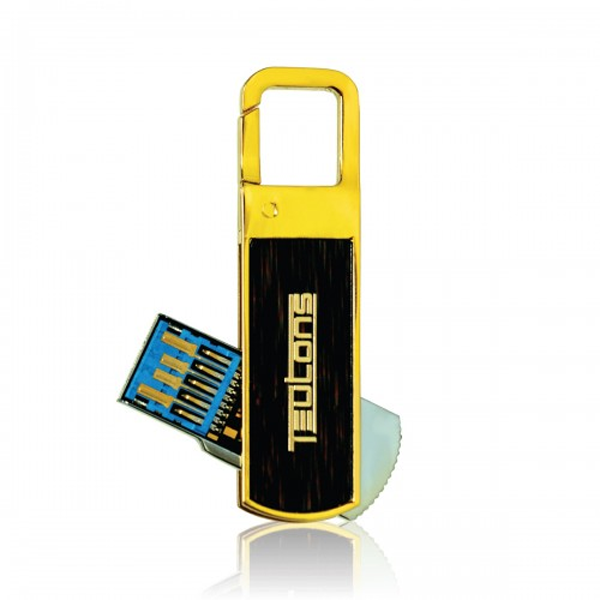 Teutons Flash Drive USB 3.1 Gen-1 - 32 GB (Gold)