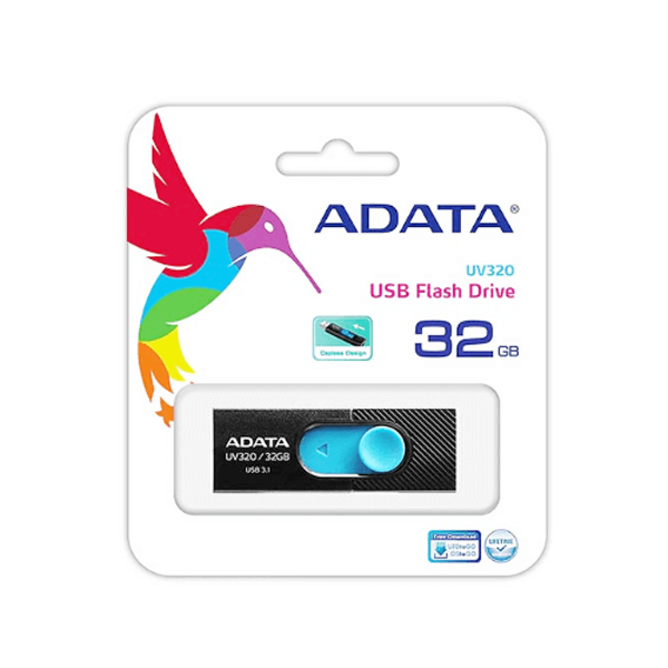 Adata UV320 USB 3.2 Pendrive 32GB Black Color
