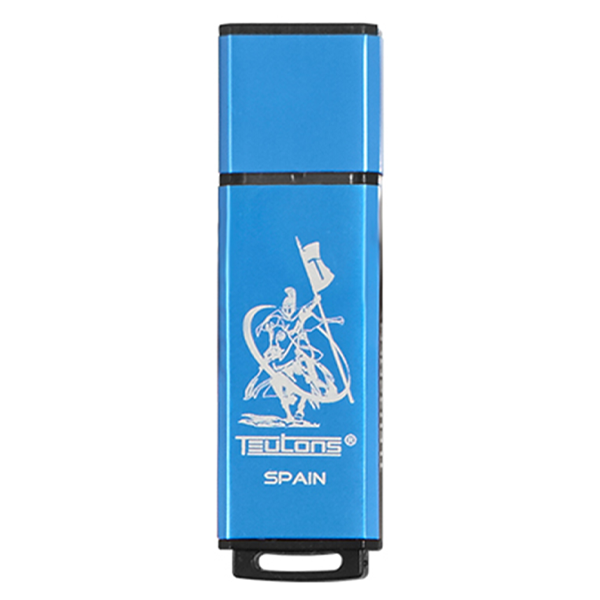 Teutons Metallic Creek Flash Drive USB 3.1 Gen-1 - 32 GB (Blue)
