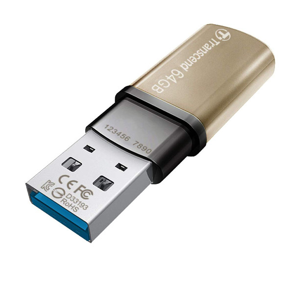 Transcend JetFlash 820 USB 3.0 Gold Pen Drive (64 GB)