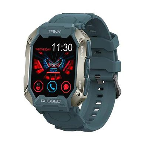 Kospet Tank M1 PRO Bluetooth Calling Waterproof Smartwatch-Blue