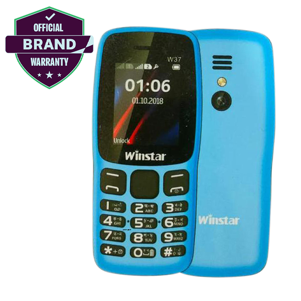 bytwo winstar w37 feature phone button mobile phone 1.77 inchaes display warranty 1 yars