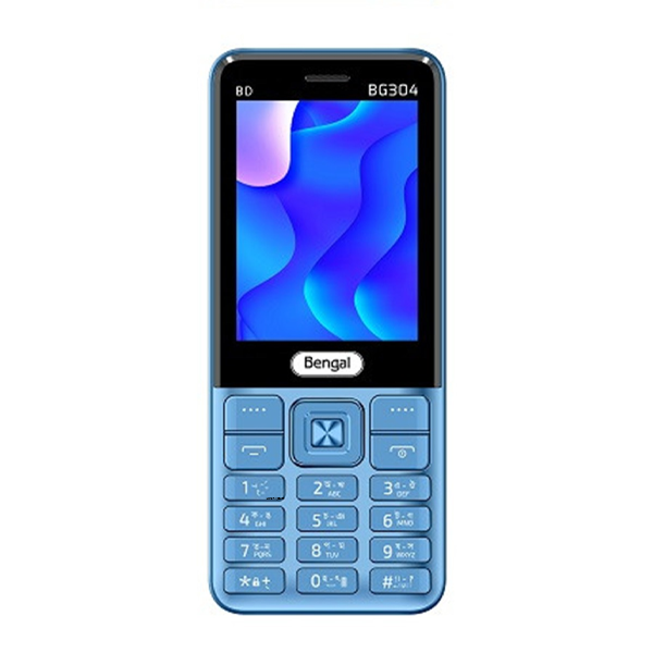 Bengal BG304 BD Dual SIM 2.8 &amp;quot;Display 2500mah Battary Paint Body Button Feature Mobile Phone