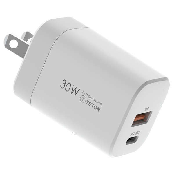 Teton 30W PD Fast Charger Travel Charger Fast Wall Travel Chargers Adapter For Mobile Phone