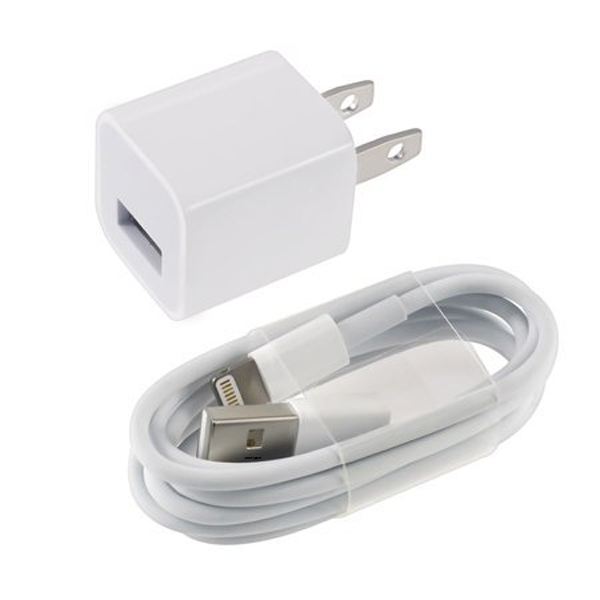 IPHNE X CHARGER COMBO 5W USB ADAPTER + DATA SYNC CABLE
