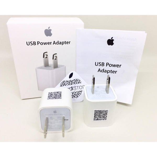 USB iPhone Charger A1385 with Cable for iPhone X, 8, 7, 6S, 6 Plus, 5, 5C, 5S, latest version of iOS (iOS 8 , iOS 9, iOS 10 and iOS 11 or Super) - charger