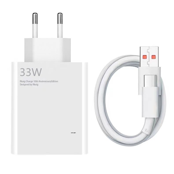Mi Redmi 11 Superfast Charger QC 4.0 Fast Charge Adapter USB Type-C